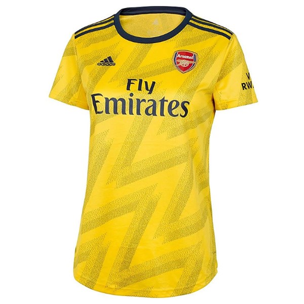 Camiseta Arsenal Segunda equipo Mujer 2019-20 Amarillo